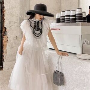 NWT Badgley Mischka rhinestone handbag shoulder bag formal crossbody bag